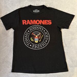Ramones Presidential Seal T-Shirt Men's Medium Tagless Soft Band Concert Punk
